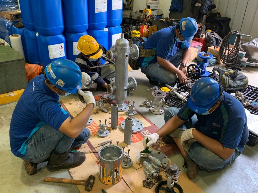 All Types of Valves servicing & Overhauling